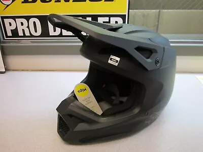 Fox Racing V1 Solid DOT/ECE Motocross Helmets-Matte Black-2X-Large • $139.99