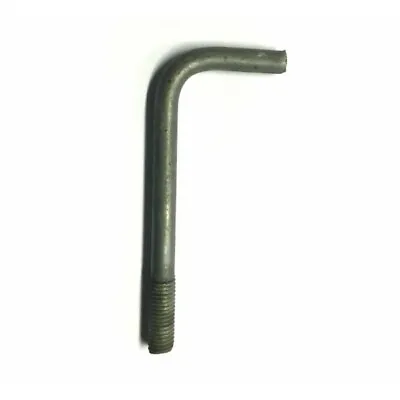 Foundation Bolt Anchor L-Bolt Galvanised Mild Steel M8 M10 M12 M16 M20 M24 • £3.86