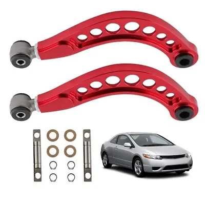 Adjustable Suspension Rear Upper Camber Control Arms Kit For Honda Civic 06-15 • $69.97