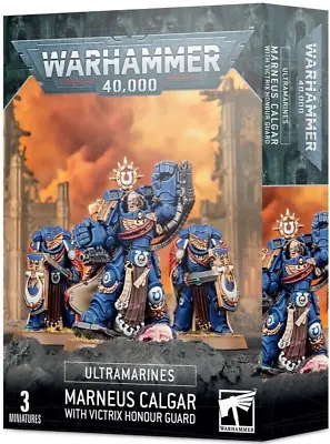 Marneus Calgar Ultramarines Chapter Master Space Warhammer 40K NIB • $50.50