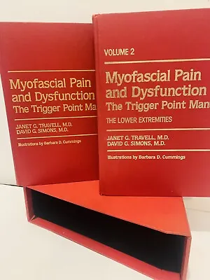 Myofascial Pain And Dysfunction The Trigger Point Manual Vols. 1 + 2 Hardcover  • $225