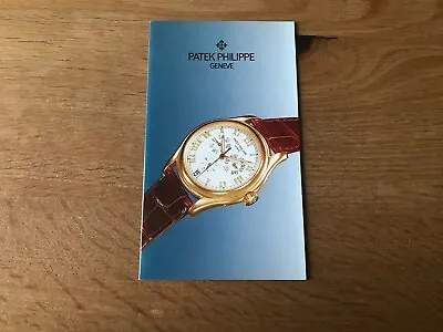 Booklet Patek Philippe Ref 5035 Booklet - Spanish - Vintage 1996 Watch Collector • $329.24