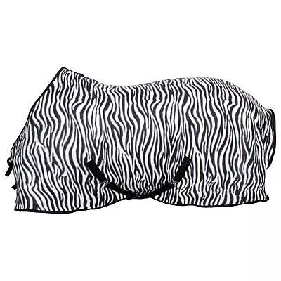 Horse Stable Fleece Rug Mediumweight 250G Fill Winter Standard Neck Zebra Print • £19.99