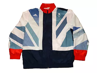 ADIDAS London 2012 Olympics Jacket Stella McCartney Presentation Mens Large • £29.99