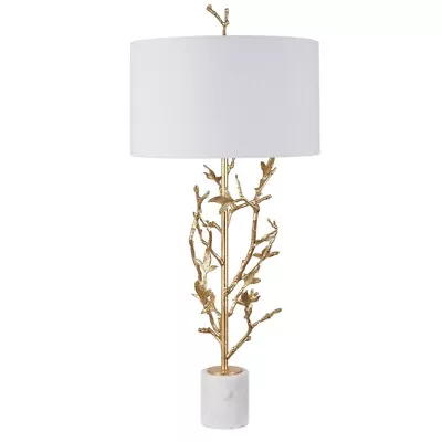 Chianti Table Lamp Gold Metal Iron 38 Ht. Modern Style • $421.74