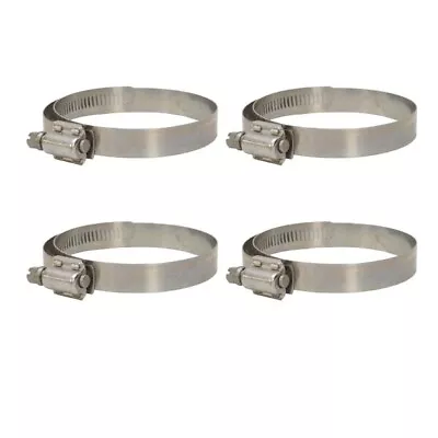 Jet Breeze Boat Hose Loop Clamps 64 | 3 9/16 - 4 1/2 Inch SS(Set Of 4) • $10.15