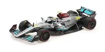 MINICHAMPS Lewis Hamilton Mercedes-AMG F1 W13E #44 Brazilian Gp 2022 1:18 • $199.95