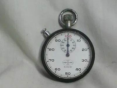 Vintage MEYLAN No. 204 BD Swiss Made Stop Watch Stopwatch Timer • $45.90