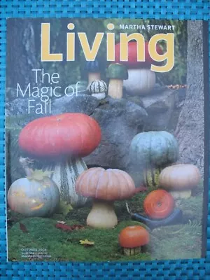 MARTHA STEWART LIVING Magic Of Fall October 2009 HALLOWEEN Party Recipes Crafts • $11.95