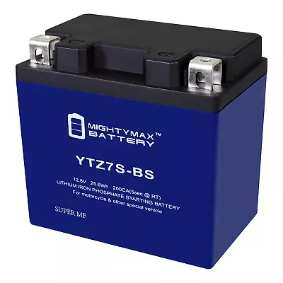 Mighty Max YTZ7S Lithium Battery Replacement For E-Ton 70 Viper 70 2013 • $59.99
