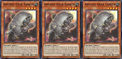 Yugioh! 3x Ancient Gear Tanker🗿 LEDE-EN007 Legacy Of Destruction! PRESALE • $2.99