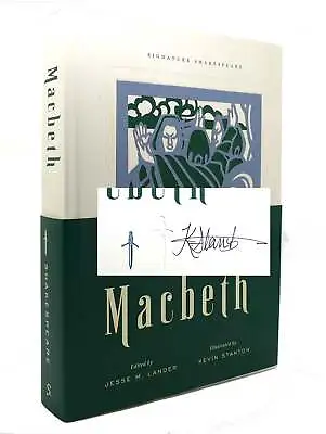 Shakespeare Jesse M. Lander Kevin Stanton MACBETH Signed 1st 1st Edition 1st Pr • $137.19
