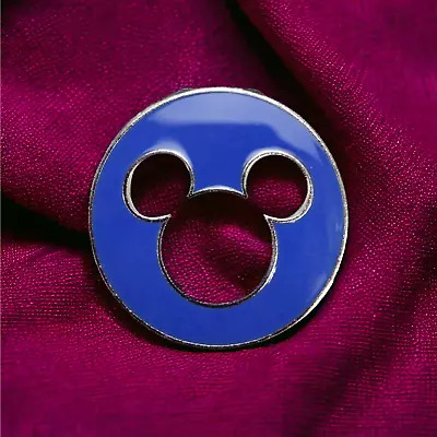 Disney Trading Pin 78076 Mickey Mouse Icon Blue Cutout • $6.74