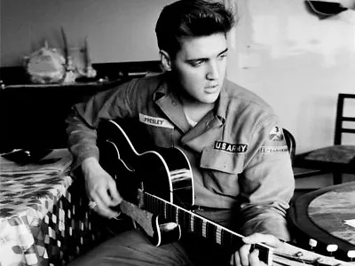 Elvis Presley With The Guitar 8x10 Picture Celebrity Print • $4