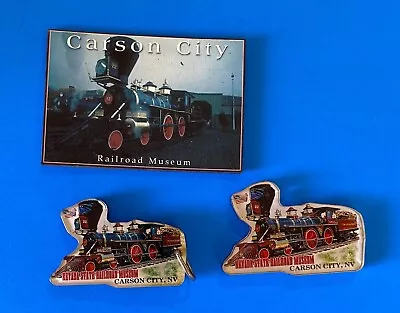 Nevada State Railroad Museum Keychain And 2 Fridge Magnets Carson City • $2.99