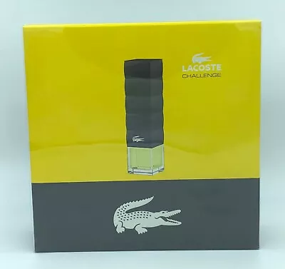 Gift Set Lacoste Challenge Eau De Toilette 90ml + Aftershave 75ml • £139