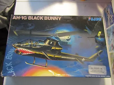 Fujimi AH-1G Black Bunny Helicopter Model Kit 1/72  4-800  Free Shipping • $19.99