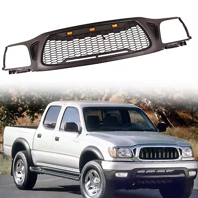 Front Bumper Grill Honeycomb Grille For 2001-2004 Toyota Tacoma W/Amber Lights • $165