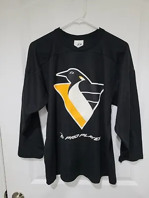 $16 • Buy Pittsburgh Penguins Jaromir Jagr Practice Jersey Pro Player Youth L/XL Vtg NHL