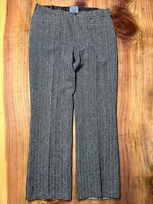 Vintage 30's 40's Dress Pants Church Wool Black Rockabilly 36 X 33.5 Pre WWII U7 • $39.99