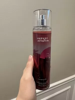 Bath & Body Works Midnight Pomegranate Fine Fragrance Mist 8 Oz New DISCONTINUED • $40