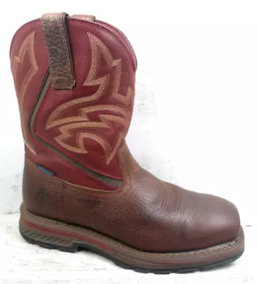 Cody James Mens Disruptor ASE7 WTP Comp Toe Western Boots BCJSP20W14 Size 10.5 D • $49.99