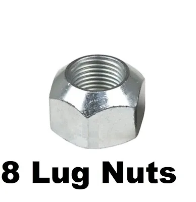 8 X 5/8  Cone Lug Nuts For 5/8  Stud Trailer Axle Hub Dually & 17.5 Wheel W/ring • $12.99