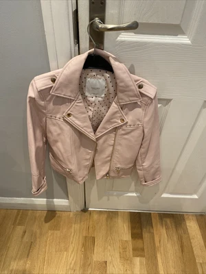 £8 • Buy Mango Girls Age9-10 Baby Pink Jacket