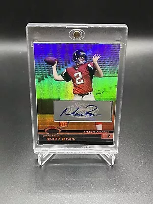 2008 Topps Stadium Club Matt Ryan RC Rookie Silver Holofoil Auto #49/50 Falcons • $99.99