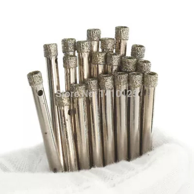 20Pcs 4mm 5/32 Inch Electroplated Diamond Coated Hole Saw Core Drill Bit Masonry • $15.99