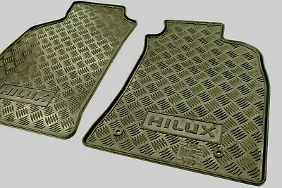 Toyota Hilux Rubber Floor Mats Front Pair Feb 05 - Sept 11 New Genuine Accessory • $40