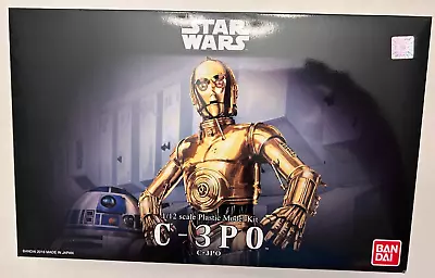 Bandai Star Wars 1/12 C-3PO Model Kit OPEN ALL PARTS SEALED • $79.99