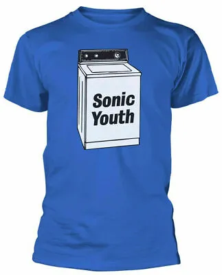 £16.95 • Buy Official Sonic Youth Washing Machine Mens Blue T Shirt Sonic Youth Classic Tee