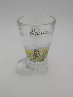 VINTAGE 1960s ITALY Signed MOD DEP BOOT SHAPED SHOT GLASS • $5.85