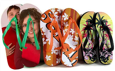 £14 • Buy Photo Personalised Flip Flops Great Gift Ideas