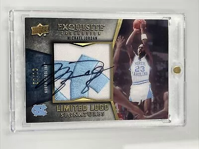 2012-13 Upper Deck Exquisite Limited Logo Michael Jordan Patch Auto #02/10 • $3800