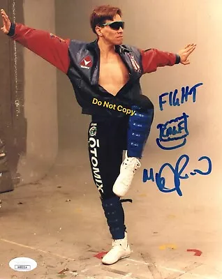 DANIEL PESINA Signed 8x10 Photo MORTAL KOMBAT Game Johnny Cage Scorpion JSA • $44.99