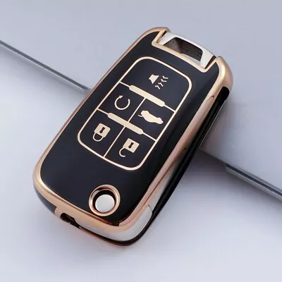 For Chevy Camaro Cruze Impala Equinox Remote Car Key Fob Cover Case Shell TPU • $7.15