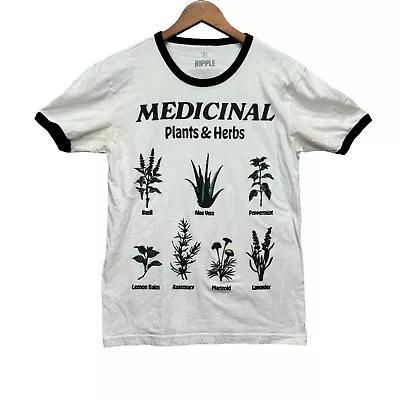 Ripple Medicinal Plants Herbs Gardening Gardener Summer Ringer VTG Rare Men's S • $19.99