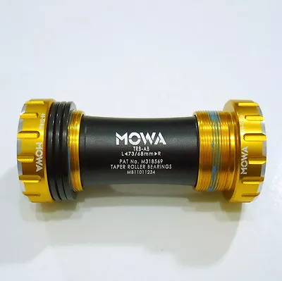 Gobike88 MOWA TRB-AB Bottom Bracket For Shimano MTB And Compatible Gold 989 • $17.45