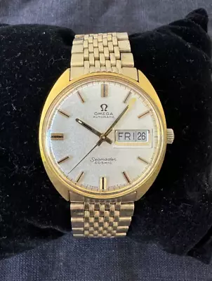 Omega Seamaster Cosmic 166.036 - Gold Plated Working • $400