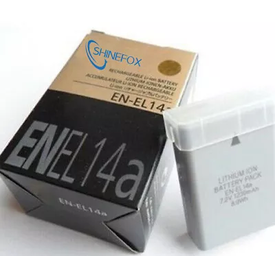 EN-EL14a Camera  Battery For Nikon  D5100 D3100 P7100 D3200 D5200 EN-EL14 MH-24  • $16.90
