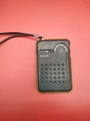 Philips RL047 Transistor Green Radio Vintage Retro 1974 -working Am Radio  • $23.21