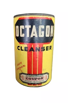 Vintage OCTAGON Cleanser By Colgate Palmolive Peet New Old Stock  • $12