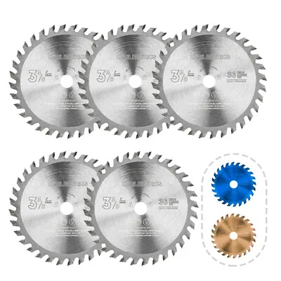 5pcs TCT Circular Saw Blade 3-3/8-inch Carbide Tipped Cutting Disc For Wood • $14.24