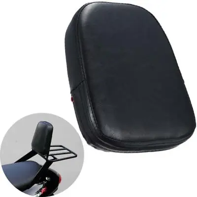 $10.88 • Buy Rectangular Rear Backrest Sissy Bar Cushion Pad For Honda Kawasaki Yamaha Suzuki