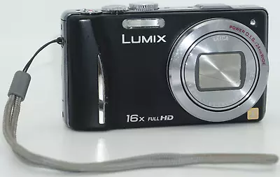 Panasonic Lumix DMC-TZ20 14.1MP Compact Digital Camera Charger & Extra Battery • £69.99