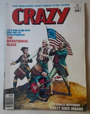 Crazy Magazine #20 (Comic Magazine October 1976) Vintage Marvel Not Graded. • $11