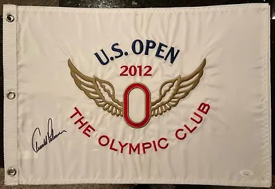 Arnold Palmer Signed U.S. Open Golf Olympic Club Flag San Francisco W/ JSA LOA • $269