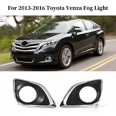 For Toyota Venza 2013-2016 Front Bumper Fog Light Lamp Cover Right&Left Side • $15.90